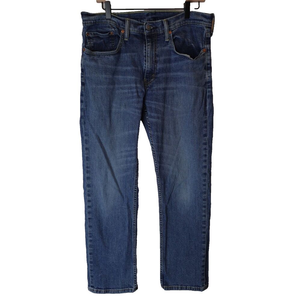 Levi's 559 Relaxed Straight Jeans Men's 34x29 Blue Denim Casual Comfort Fit